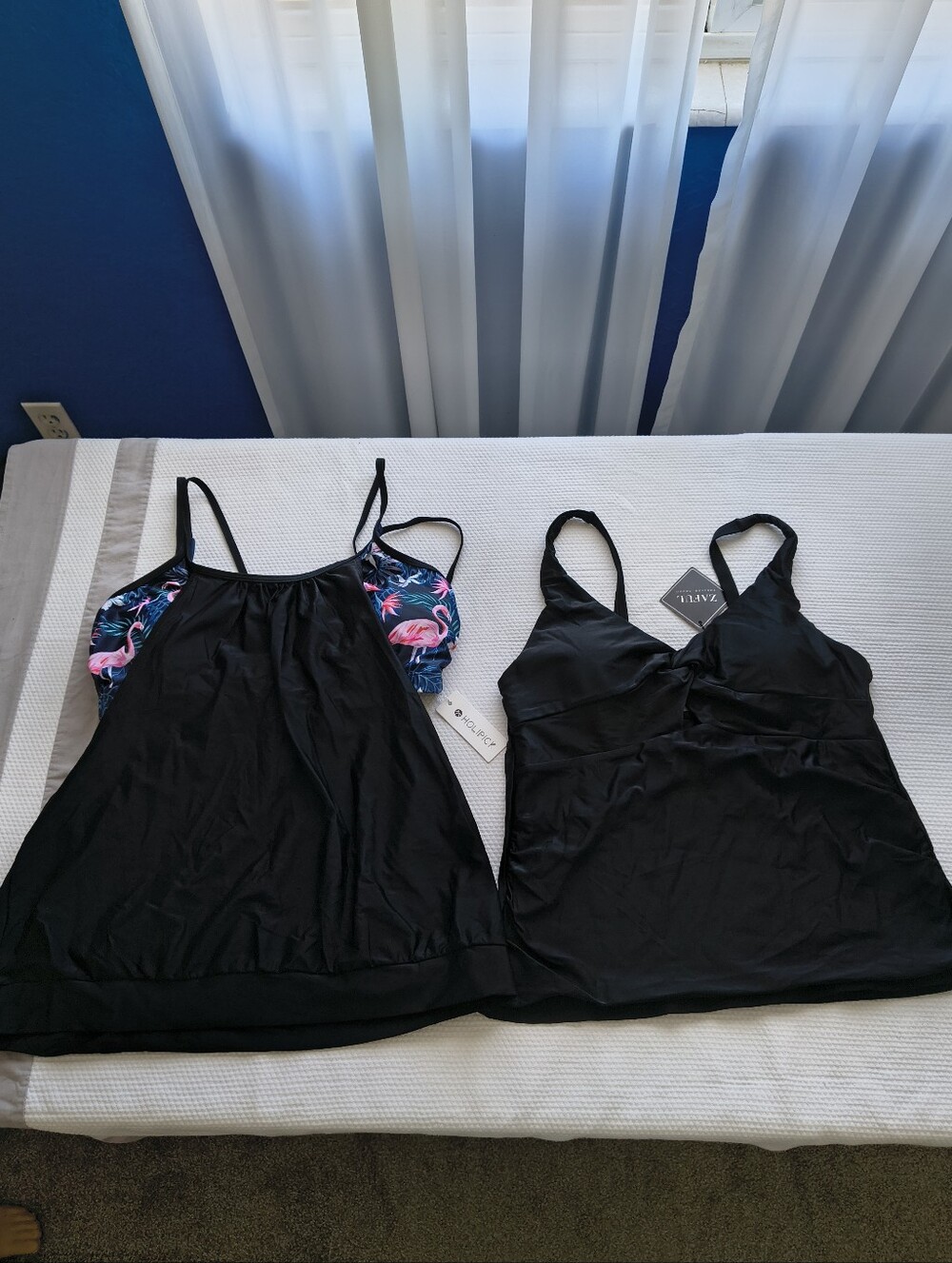 Set 2 Women's Tankini Tops NWOT Size XL